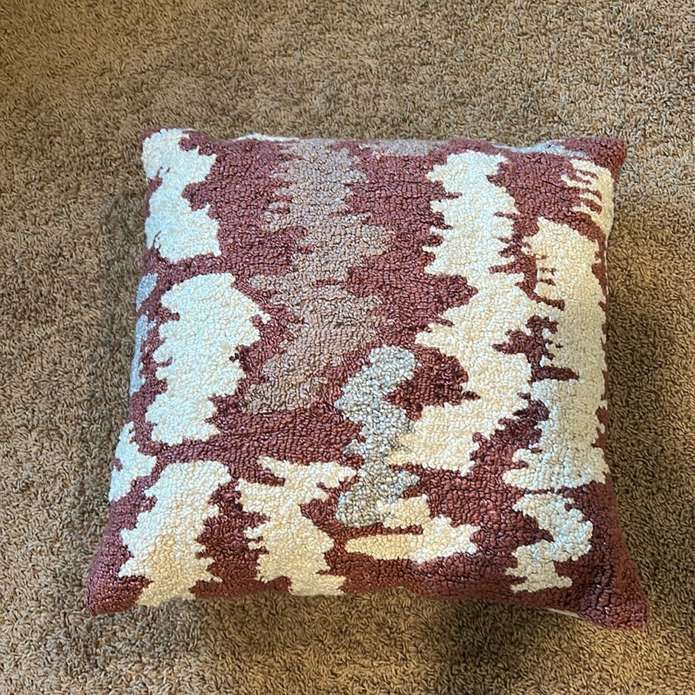 Anthropologie tufted pillow